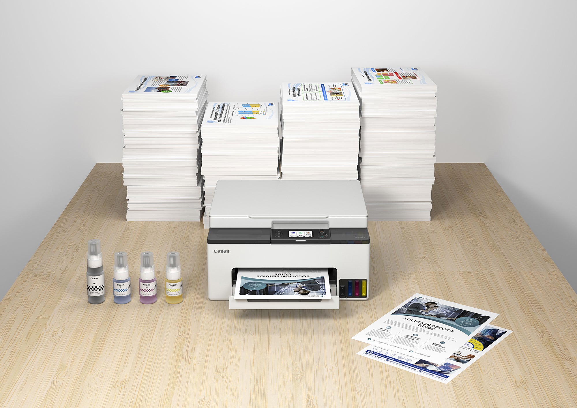 CANON MAXIFY GX1070 Business Inkjet All-in-One Printer - High Volume Printing for Office & Home Use, Copy Scan Fax - Ideal for Small Businesses & Remote Work