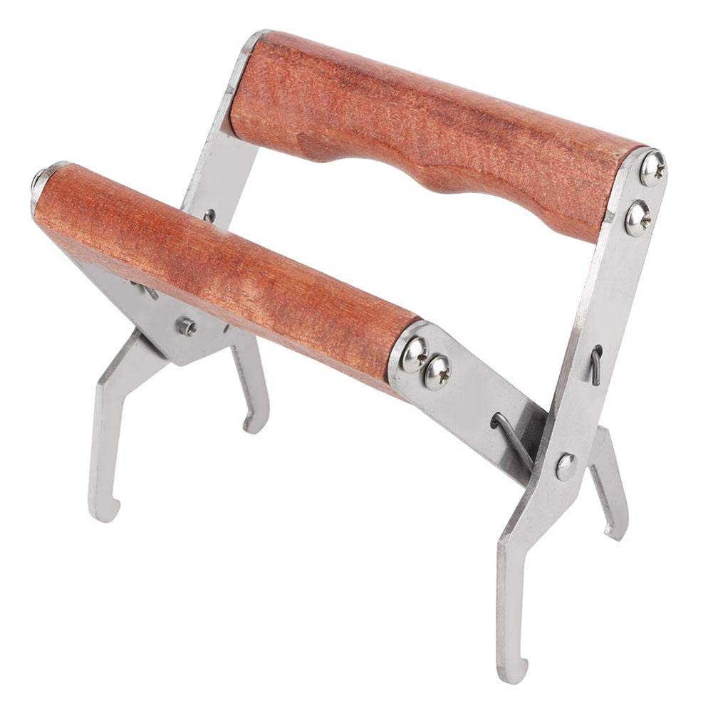 Stainless Steel Beehive Clip - Bee Frame Holder & Lifter Tool for Beekeepers | Durable Apiculture Equipment for Hive Maintenance & Honey Harvesting | Perfect for Beekeeping, Frame Inspection & Colony Management