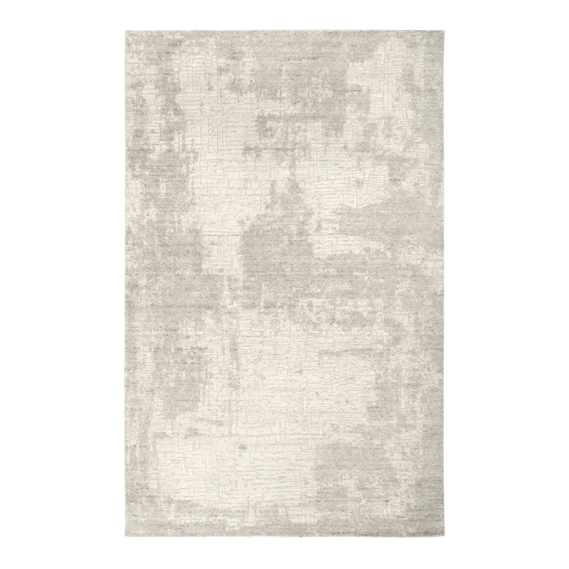 Dash & Albert Bennett Grey Handwoven Wool Rug - Soft & Durable Area Rug for Living Room, Bedroom, Dining Room - Perfect for Home Decor & Cozy Spaces
