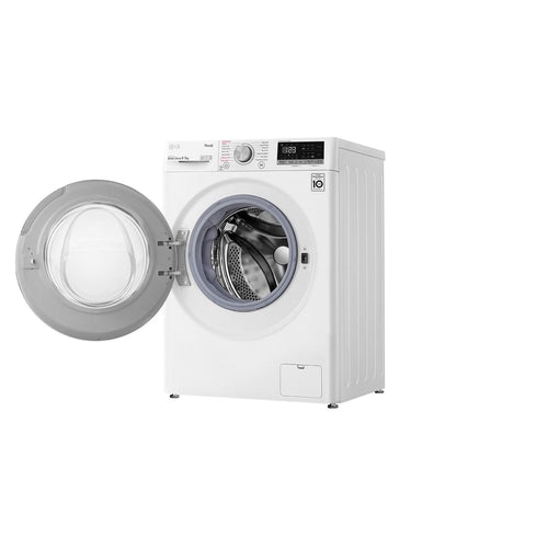LG WVC5 1409W 9kg/5kg Washer Dryer Combo - White | Energy Efficient Front Load Laundry Machine for Apartments & Small Homes | Perfect for Compact Spaces & Eco-Friendly Washing
