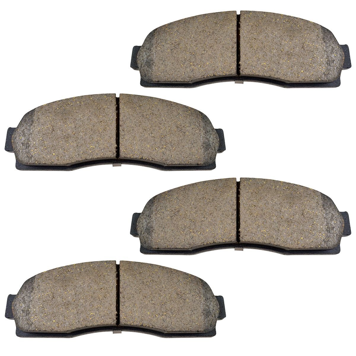 High-Performance Front Brake Pad & Rotor Kit - Ceramic Brake Pads & Rotors with Wheel Hub Bearing Assembly - Compatible with 2001-2002 Ford Explorer Sport - Perfect for Smooth Stopping & Enhanced Safety on Highways or Mountain Roads