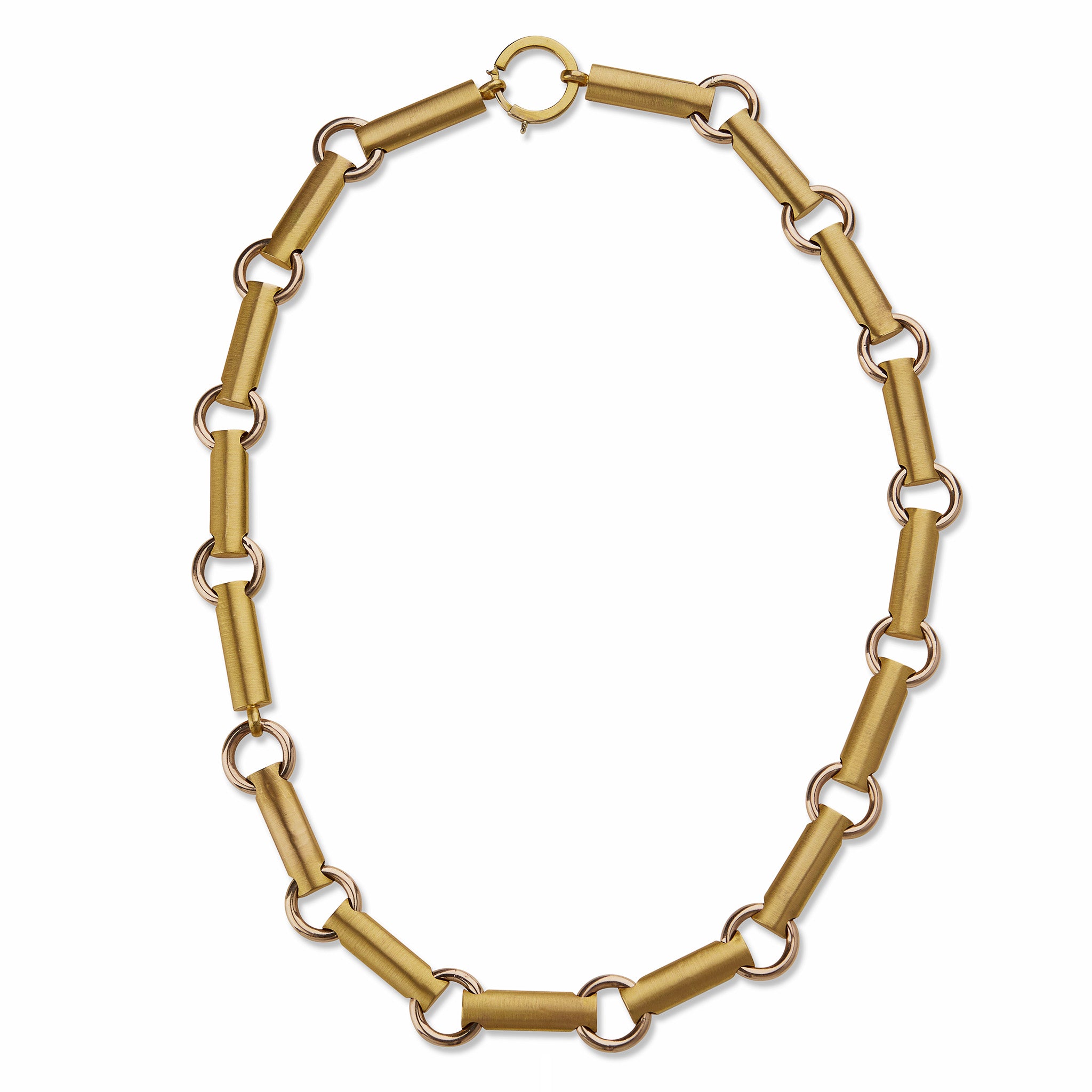 15K Bi-Color Rose & Yellow Gold Necklace for Women - Elegant Dainty Pendant Jewelry Gift for Anniversary, Valentine's Day & Special Occasions
