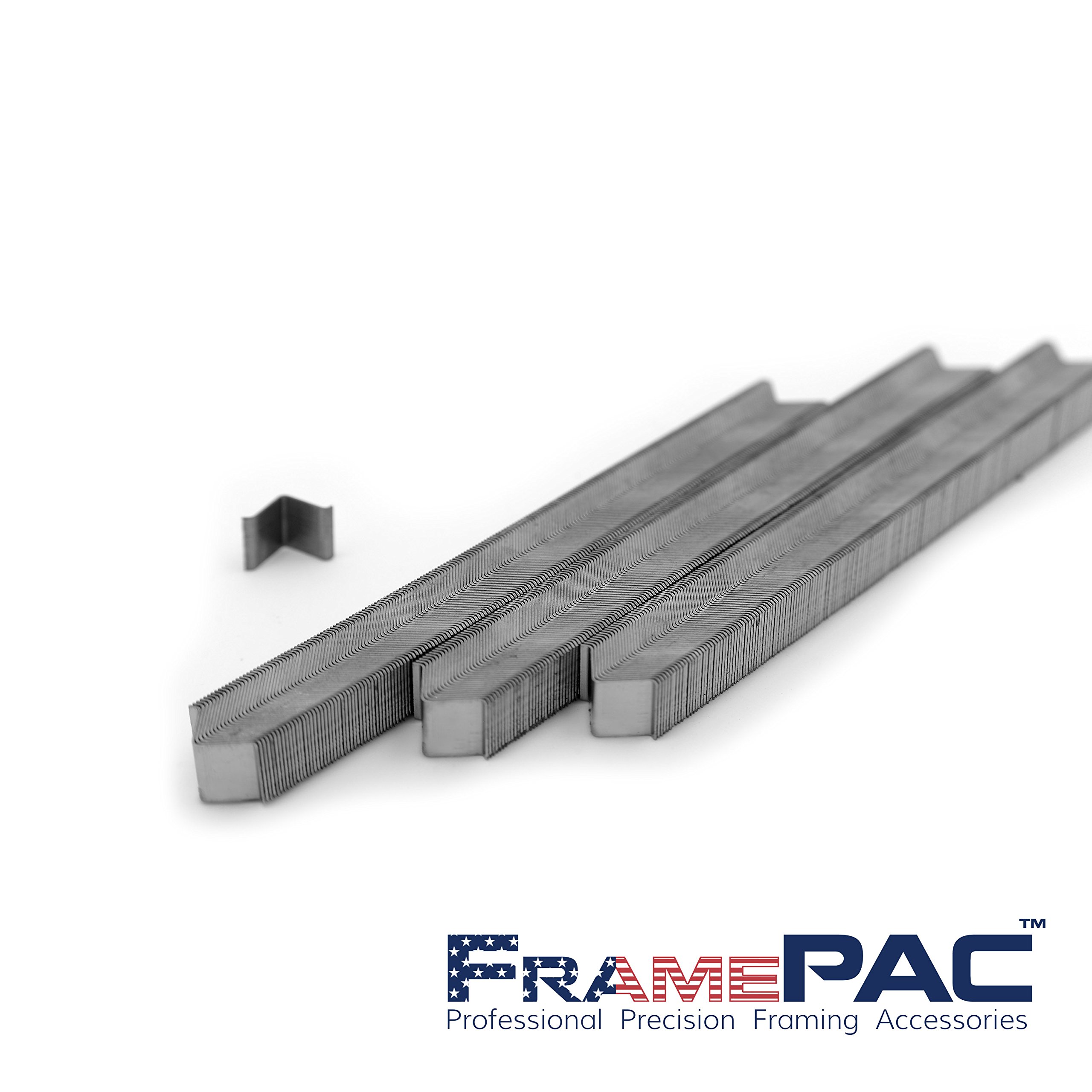 4000-Pack 7mm (1/4 Inch) V-Nails for Picture Frames - Softwood AMP Compatible - Fits Automatic V-Nailers - Perfect for Professional Picture Framing, Artwork Display & DIY Home Decor Projects