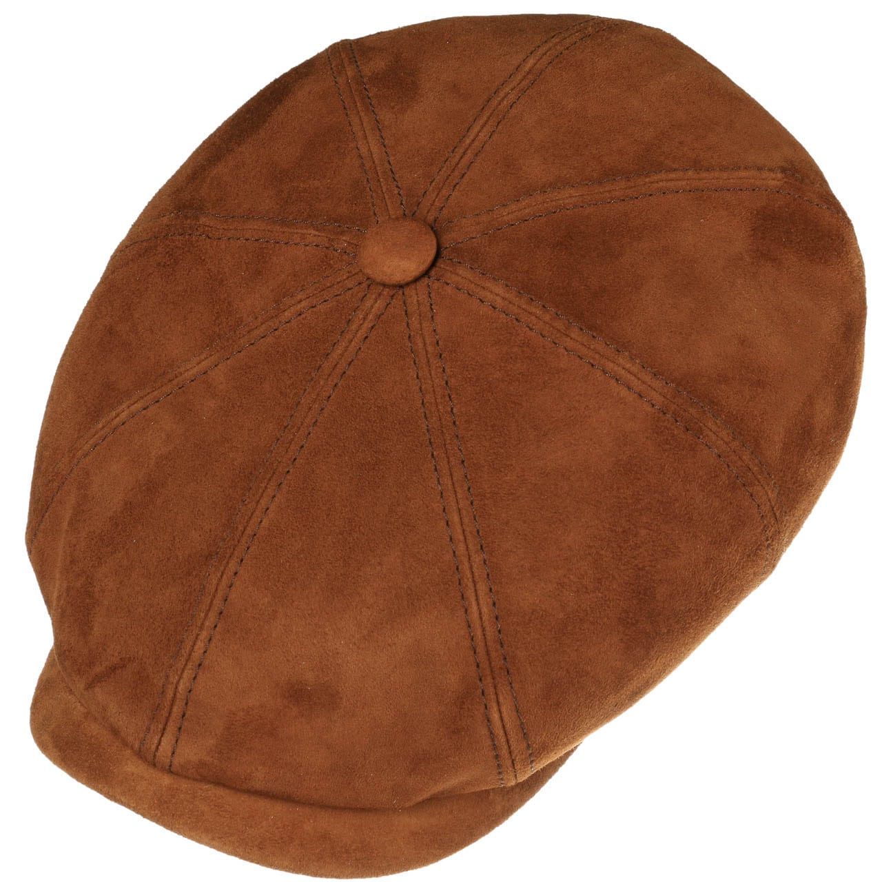 Stetson Hatteras Goat Suede Newsboy Cap - Vintage Style Men's Hat for Casual Wear & Outdoor Adventures