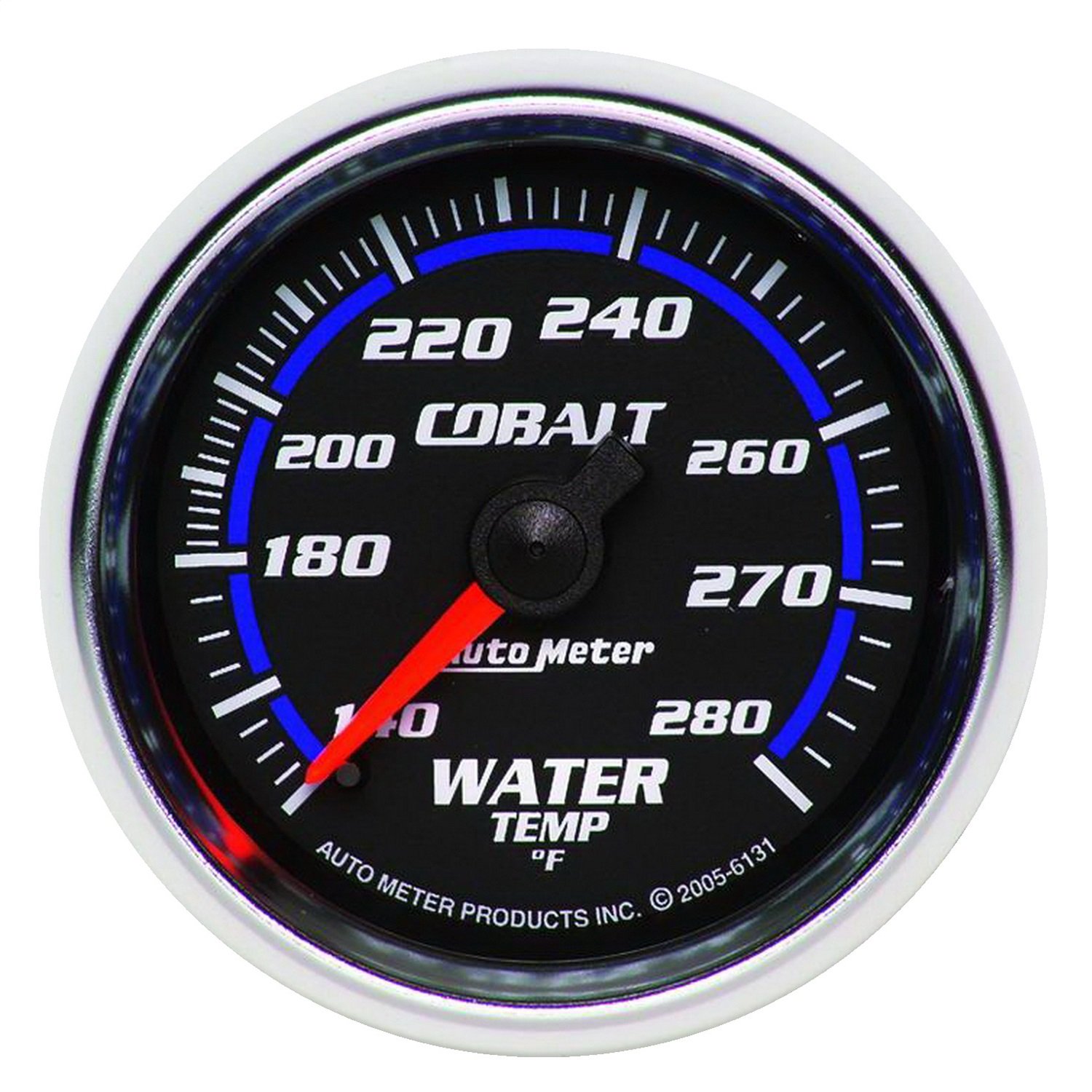 Auto Meter 6131 Cobalt Mechanical Water Temperature Gauge - 1.5