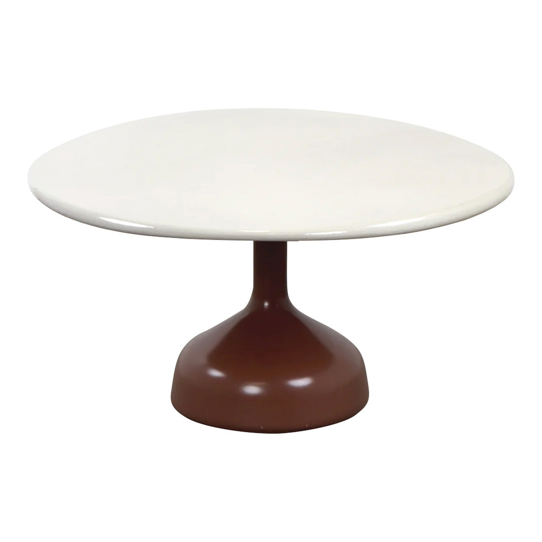 Modern Round Coffee Table with Glass Top - Large Size for Living Room, Lounge & Office Decor