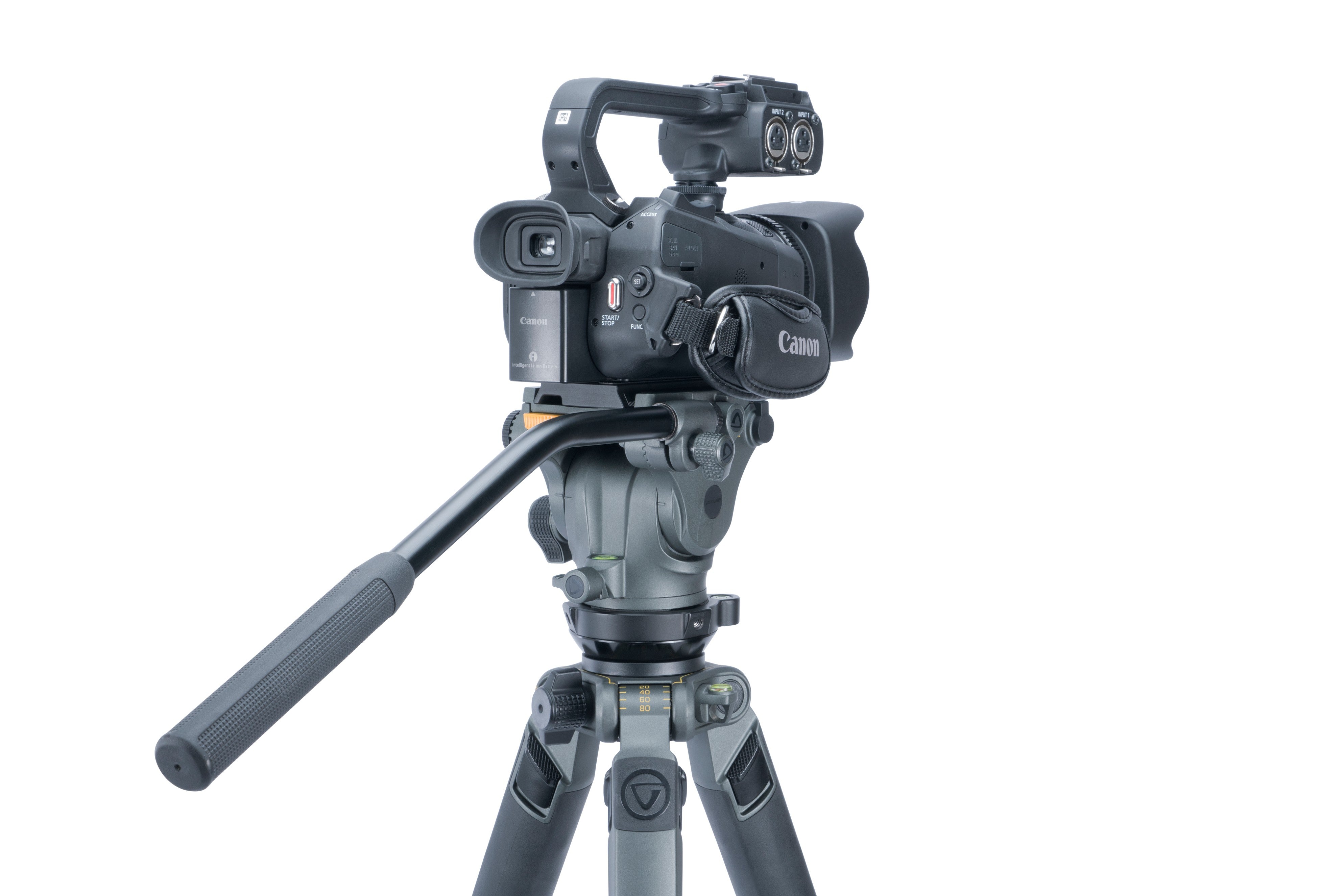 ALTA PRO 2V 263AVP Professional Aluminum Tripod with 2-Way Video Pan Head - 11lbs/5kg Load Capacity - Perfect for Photography, Videography & Live Streaming