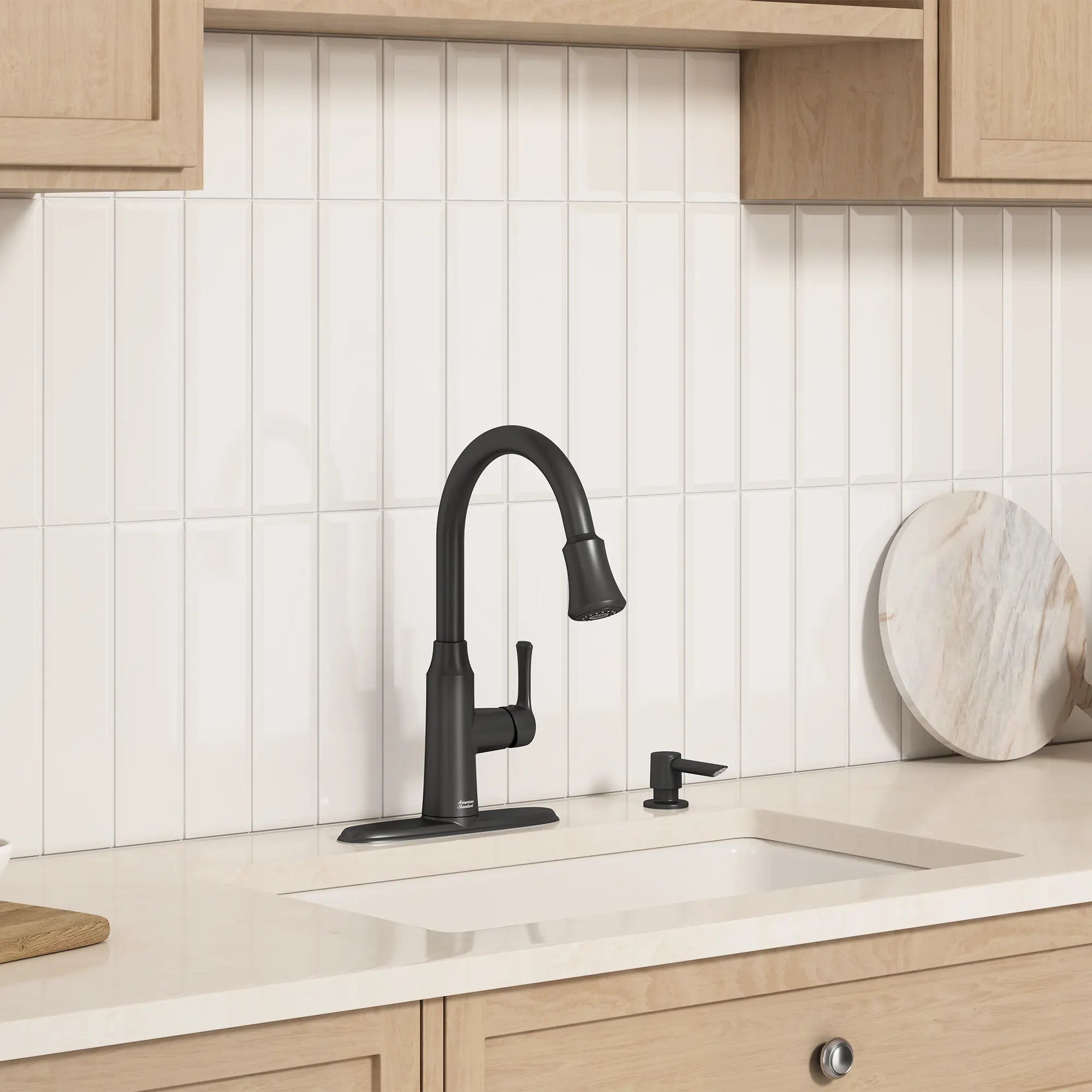 Ellis Pull Down Kitchen Faucet - Modern Stainless Steel Single Handle Sprayer with High Arc Spout for Easy Cleaning | Perfect for Home Kitchen Sink, Dishwashing & Food Prep