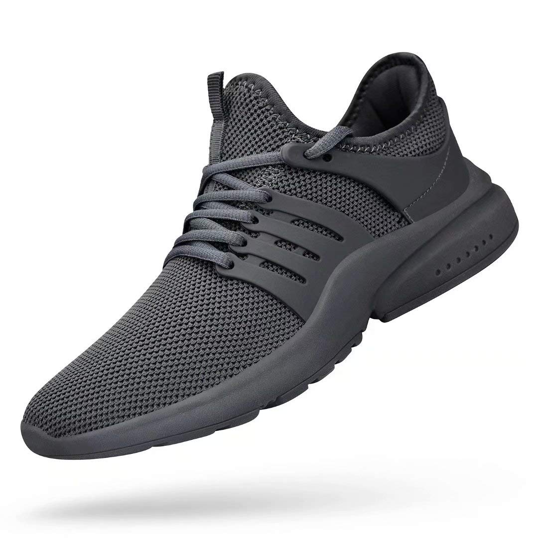 Troadlop Men's Running Shoes - Non-Slip, Breathable & Lightweight Sneakers for Athletic Sports, Walking, Gym & Work | Slip-Resistant Design for Outdoor Jogging & Daily Wear