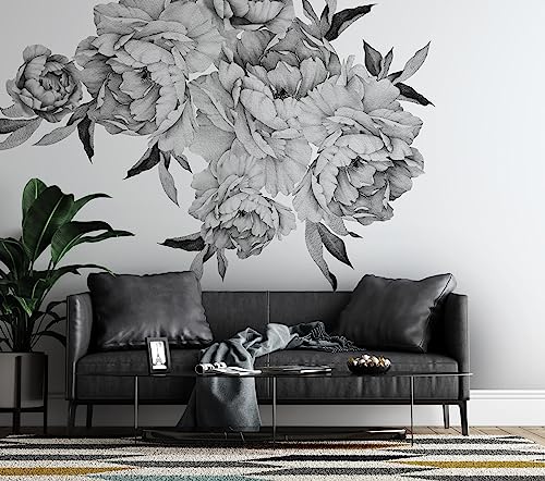 Black and White Roses