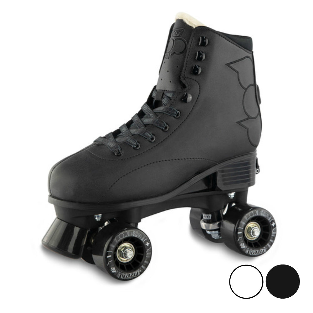 Crazy POP Adjustable Roller Skates for Adults & Kids - Lightweight Outdoor & Indoor Skates for Fitness, Fun & Rink Skating