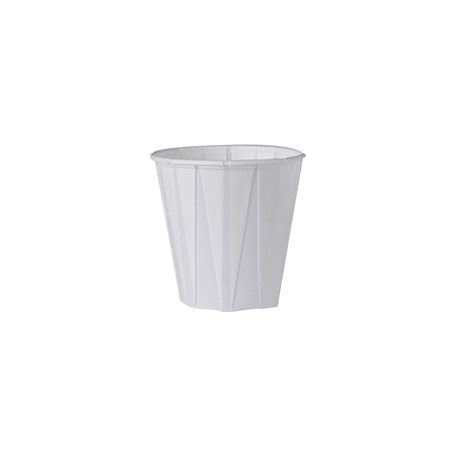 Solo 721681 3.5 Oz White Disposable Portion Cups - 100/Pack (450-2050) - Perfect for Condiments, Sauces, Dressings & Party Serving