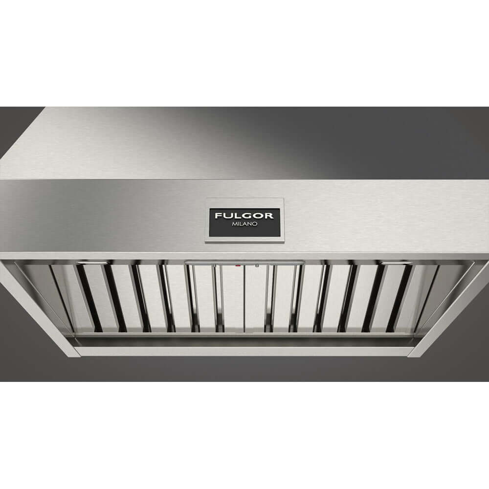 Fulgor Milano 30-inch 600 CFM Professional Stainless Steel Under Cabinet Range Hood (F6PH30S1) - Powerful Kitchen Ventilation for Cooking, Grilling & Smoke Removal