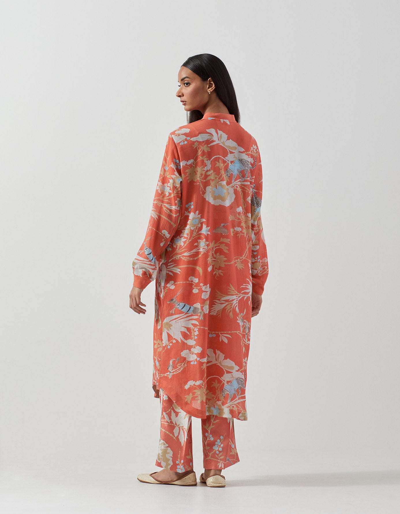 Elegant Sparsh Ivory Cotton Crepe Dress for Women | Comfortable & Stylish | Perfect for Weddings, Parties & Special Occasions