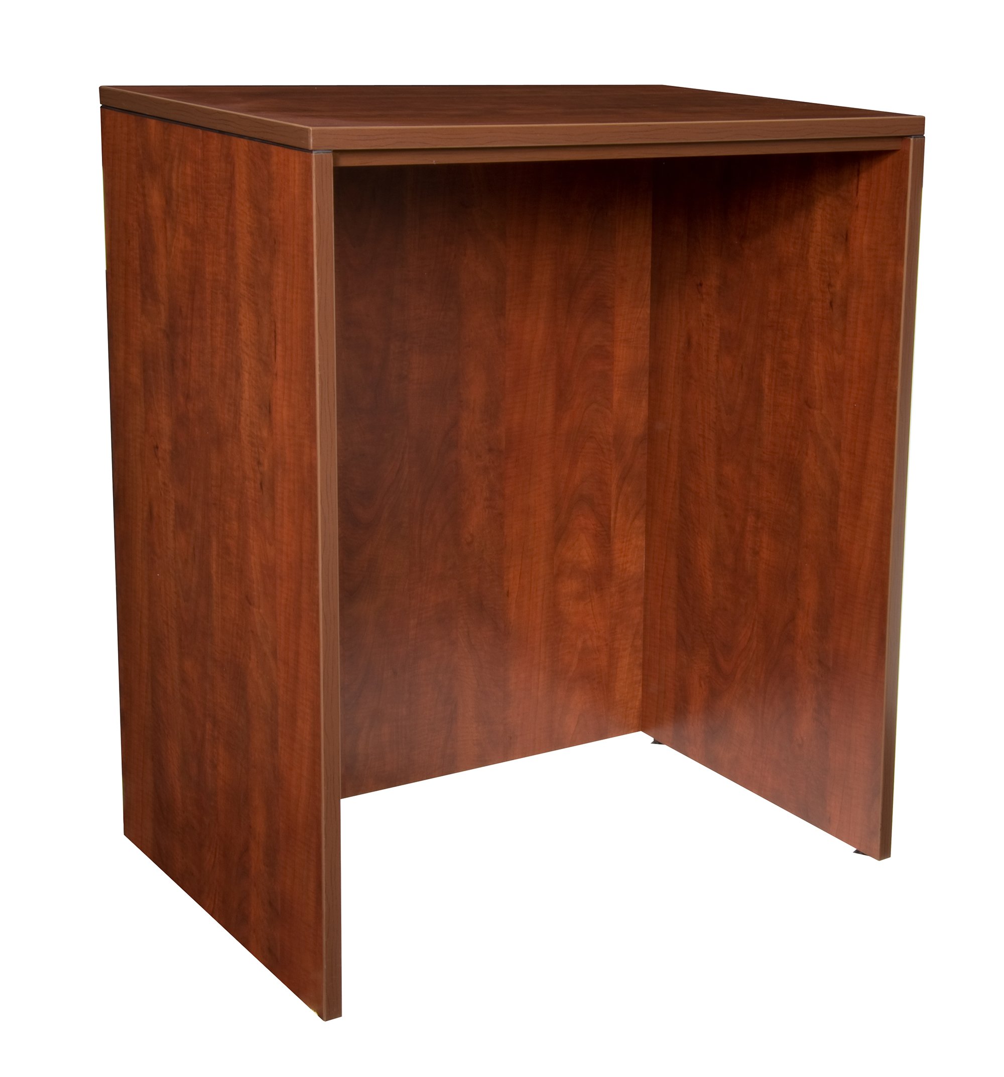 Regency Legacy Adjustable Height Standing Desk - Solid Cherry Wood, Ergonomic Home Office Desk for Work from Home & Study, Perfect for Small Spaces & Modern Workspaces