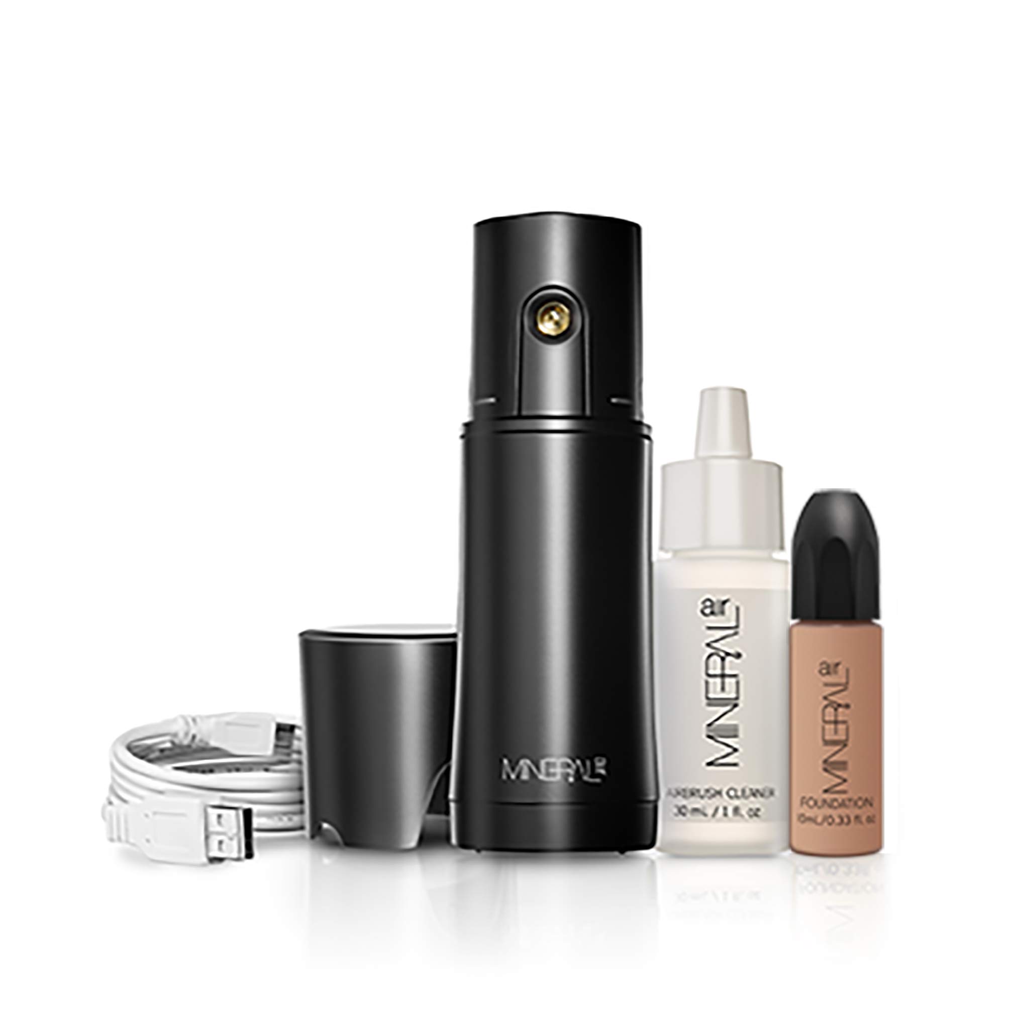 Mineral Air Complexion Starter Kit - Flawless Mineral Foundation Makeup Set for Natural Coverage (Sienna) | Perfect for Daily Wear & Special Occasions