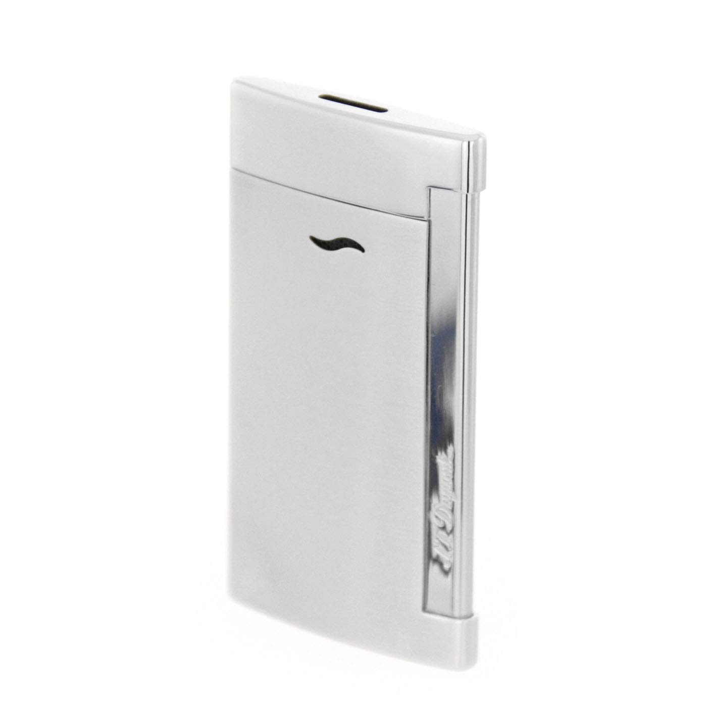ST Dupont Slim 7 Chrome Lighter - Premium Butane Cigar & Cigarette Accessory for Gifts, Travel & Luxury Lifestyle