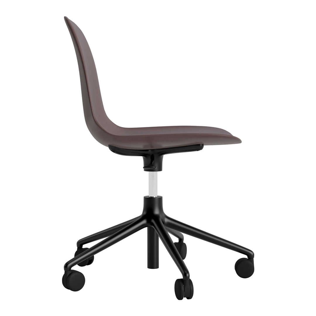 Ergonomic Form Chair with 5W Swivel Base & Gas Lift - Adjustable Office Chair for Home & Workspace - Perfect for Computer Desk, Gaming, and Professional Workstations