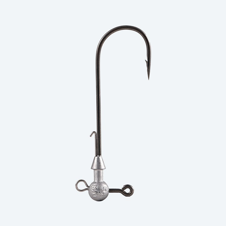 BKK Round Head Elite Stinger Jighead - Premium Fishing Jig Heads for Bass, Walleye & Saltwater - Perfect for Freshwater & Saltwater Fishing Lures