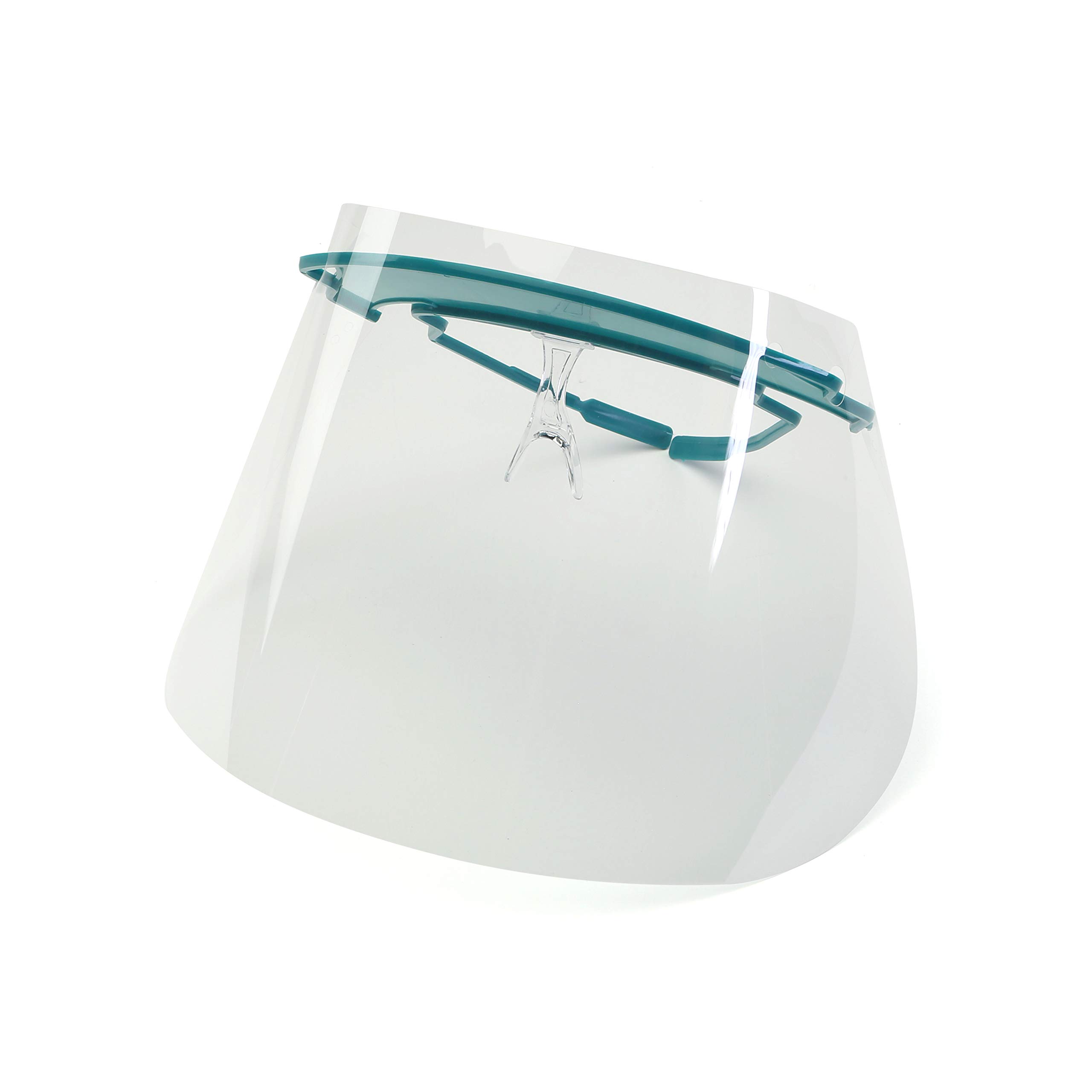 TIDIShield Assemble 'n Go Face Shield Visors (100 Pack) - Clear Protective Visors for Medical, Dental & Pharmacy Use - Compatible with Eyewear - Essential PPE for Clinics, Offices & Homecare (2211-100) - Ideal for Healthcare Workers, First Responders & High-Risk Environments
