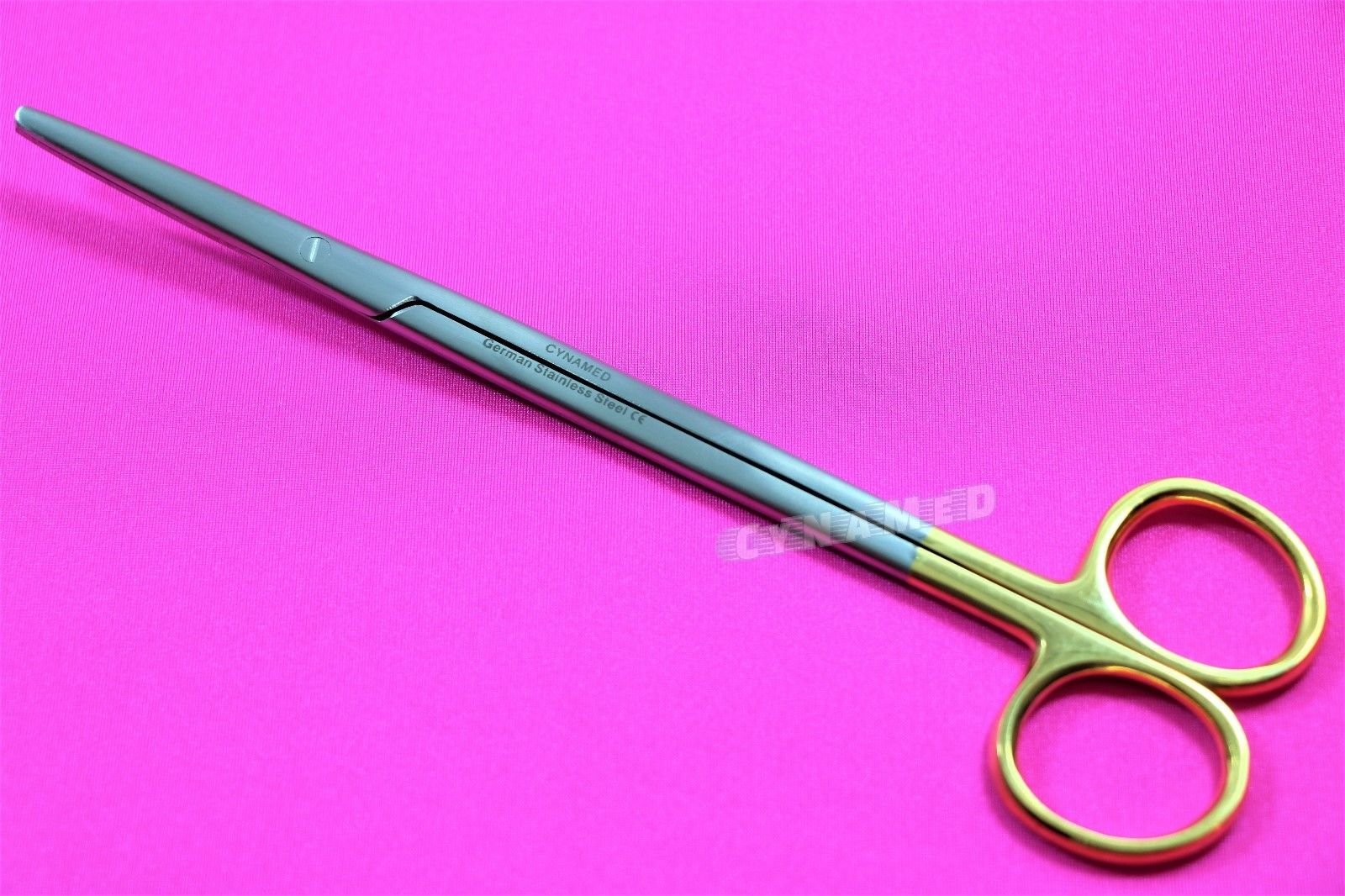 Premium 7-Inch German TC METZENBAUM Surgical Scissors with Tungsten Carbide Inserts - SuperSharp Precision for Medical, Veterinary & Crafting Use