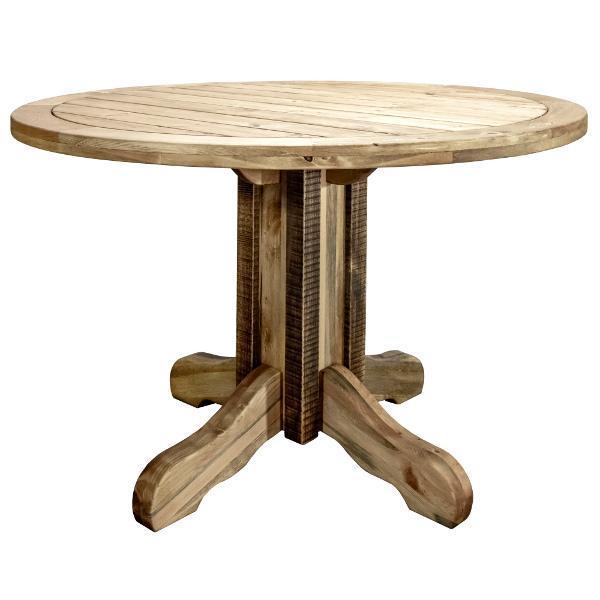 Premium Homestead Collection Outdoor Patio Table - Durable & Weather-Resistant for Backyard, Garden, and Poolside Dining