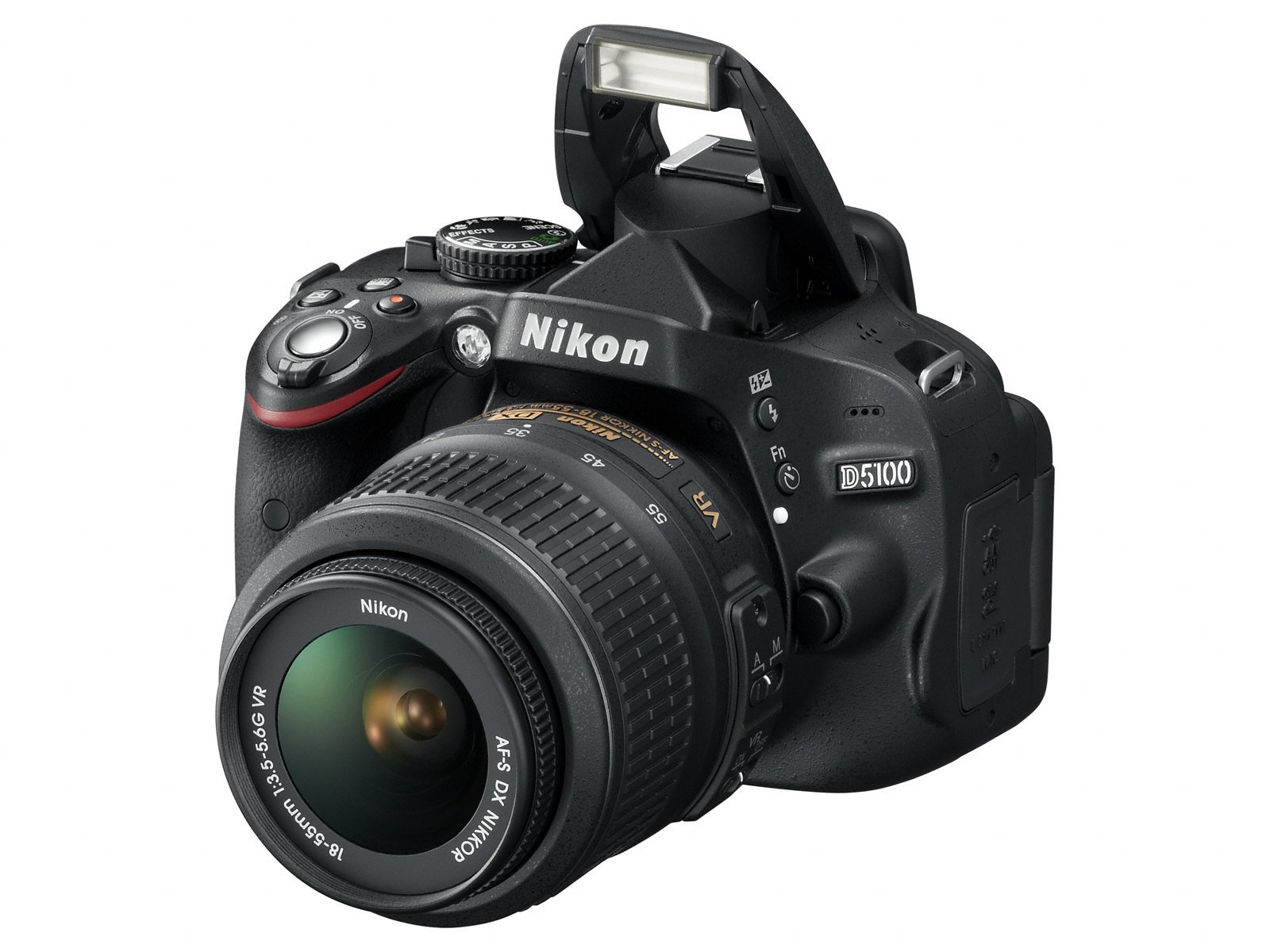 Nikon D5100 16.2MP Digital SLR Camera with 18-55mm VR Lens Kit (Renewed) - Perfect for Photography Enthusiasts, Travel & Portrait Shots