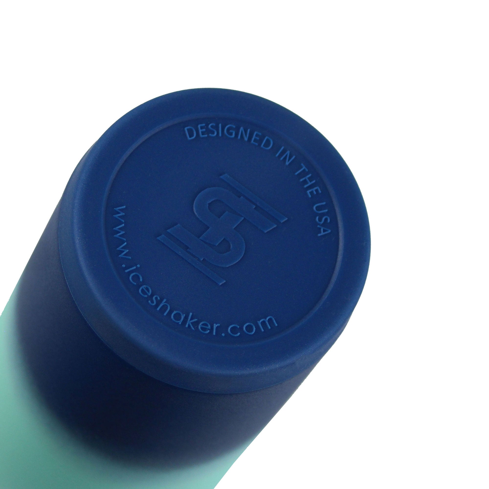 FIT2SERVE 26oz Protein Shaker Bottle with Lid - Navy Mint Ombre Gradient Design - Perfect for Gym, Workouts, and Post-Workout Recovery