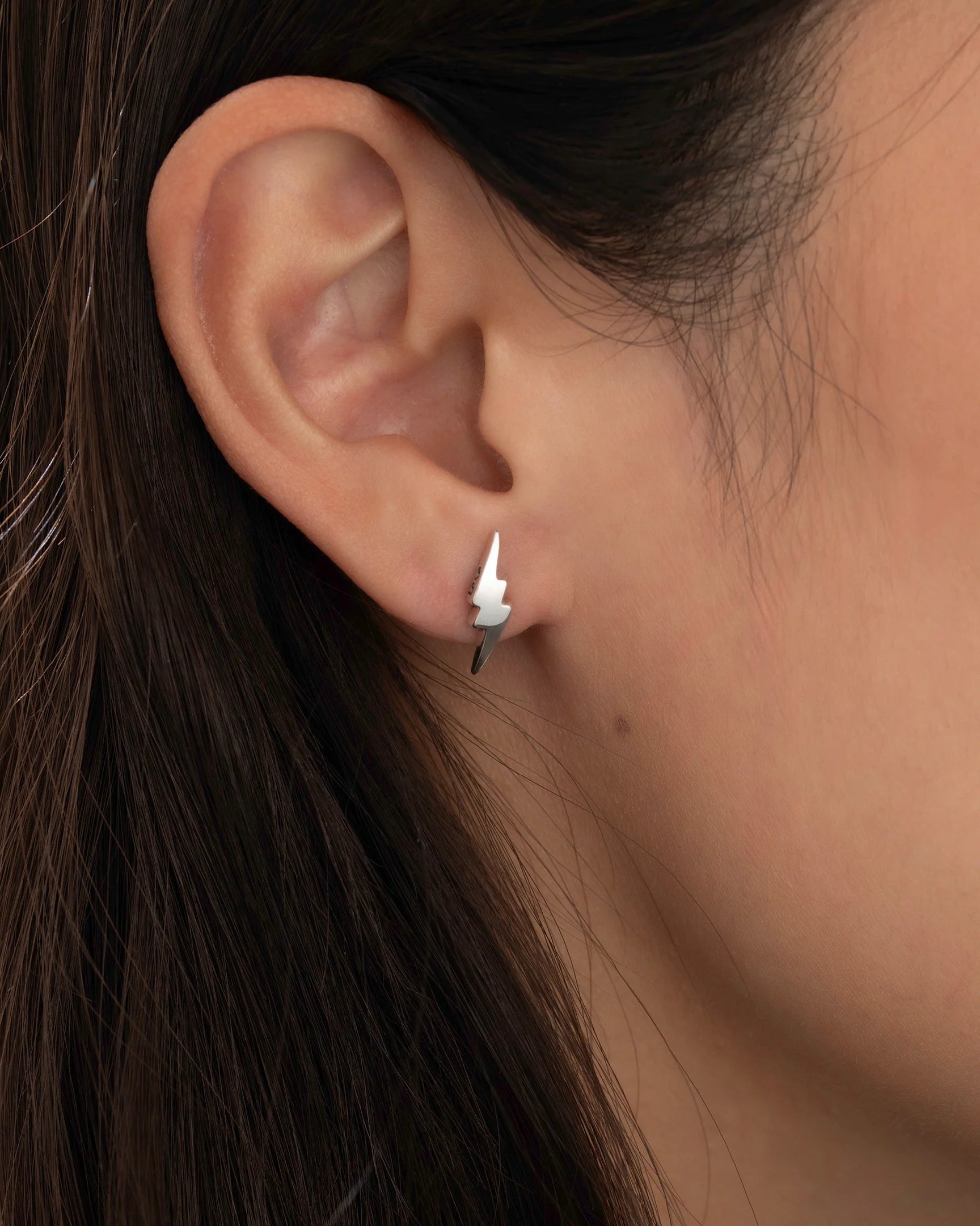 Shazam Stud Earrings - Minimalist Gold Plated Geometric Earrings for Women | Perfect for Everyday Wear, Parties & Gifts