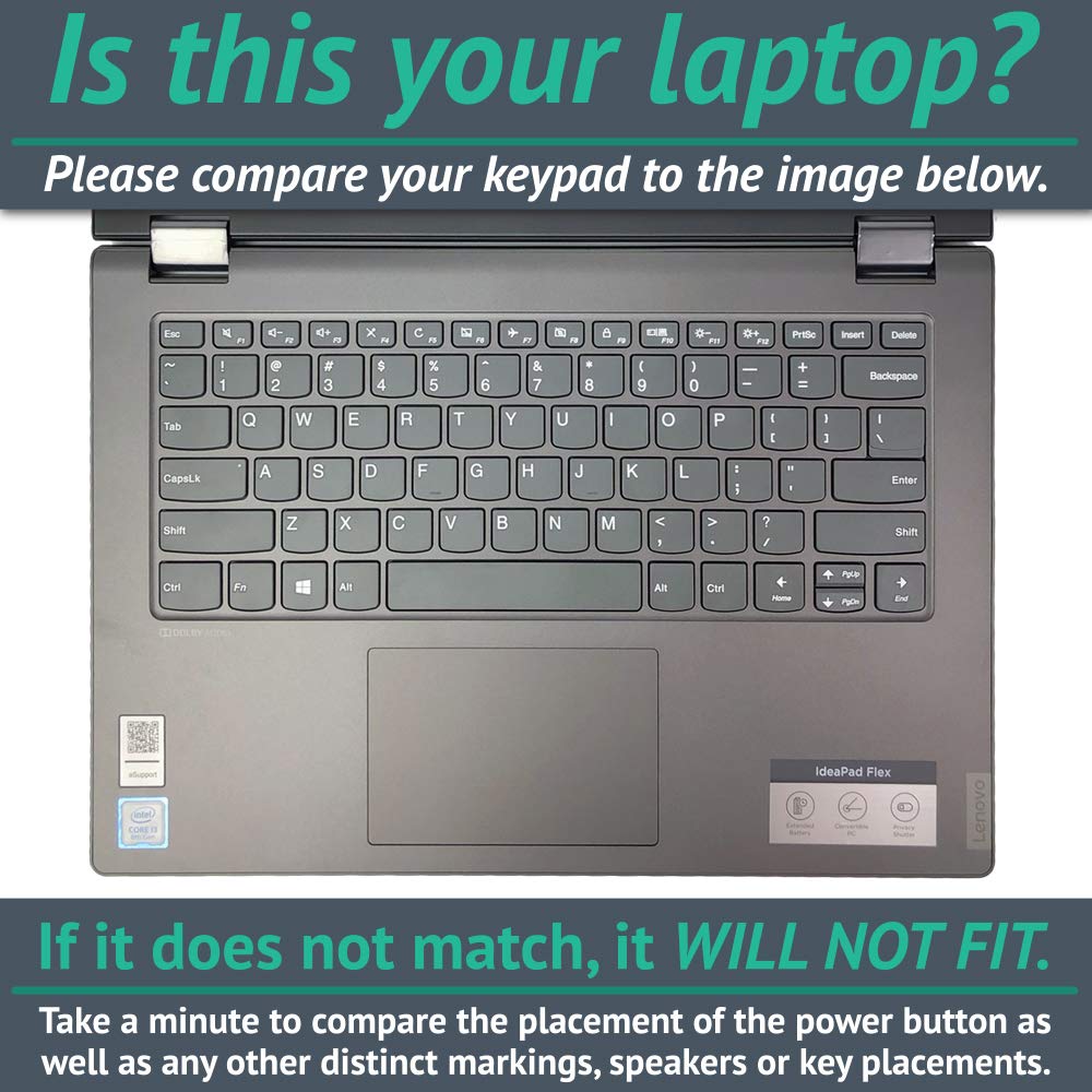 MightySkins Vinyl Skin Wrap for Lenovo Flex 14