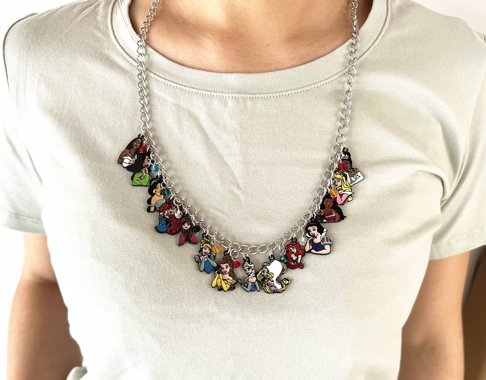 Anime Cartoon Charm Necklace for Women - Cute Japanese Style Pendant Jewelry Gift for Girlfriend, Wife, Daughter - Perfect for Cosplay, Birthday, Valentine's Day Gifts