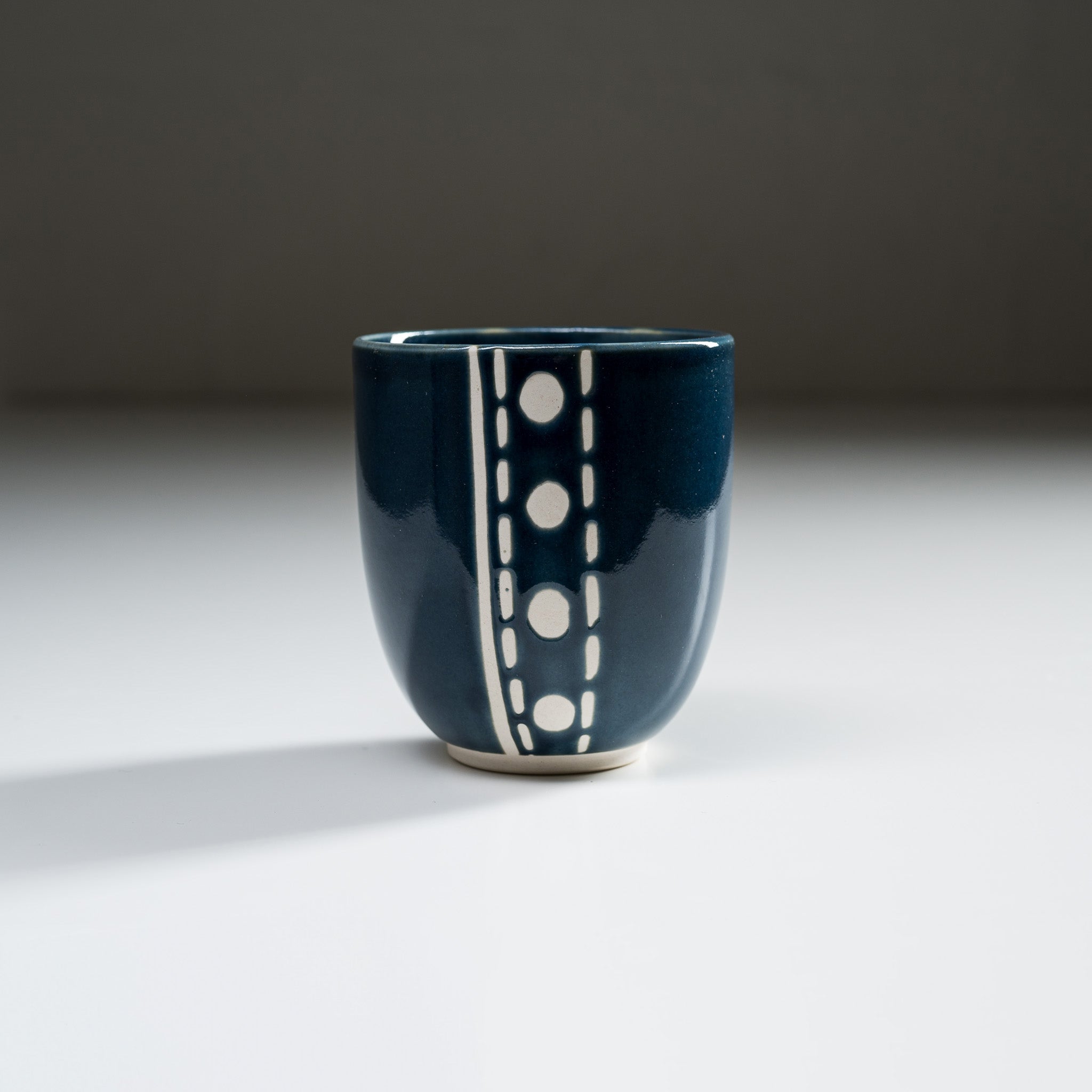 Stylish Denim Print Coffee Cup 200ml - 2 Color Options for Home, Office & Travel Use