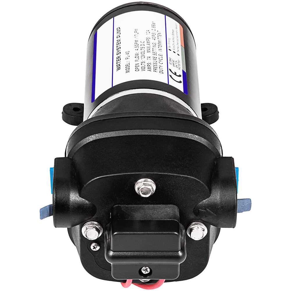 12V High Pressure Water Pump 17/10LPM - Portable DC Submersible Pump for Caravan, Boat, RV, Camping & Washdown | Ideal for Outdoor Cleaning, Irrigation & Off-Grid Water Supply