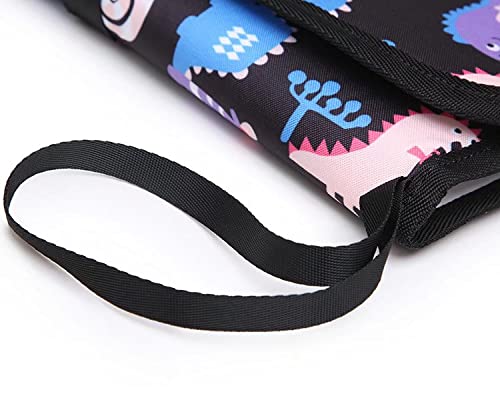 Portable Baby Changing Pad - Waterproof Diaper Changing Mat for Travel, Foldable & Compact Diaper Station - Perfect Newborn Gift for On-the-Go Parents (Ideal for Car, Stroller & Nursery Use)
