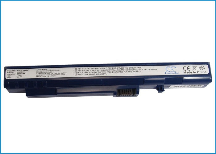 Original Title: Acer Aspire One 531H 1440 1766 571 2200mAh Blue Replacement Laptop Battery - Compatible with Multiple Aspire One Models - Perfect for Work, Travel & Home Use