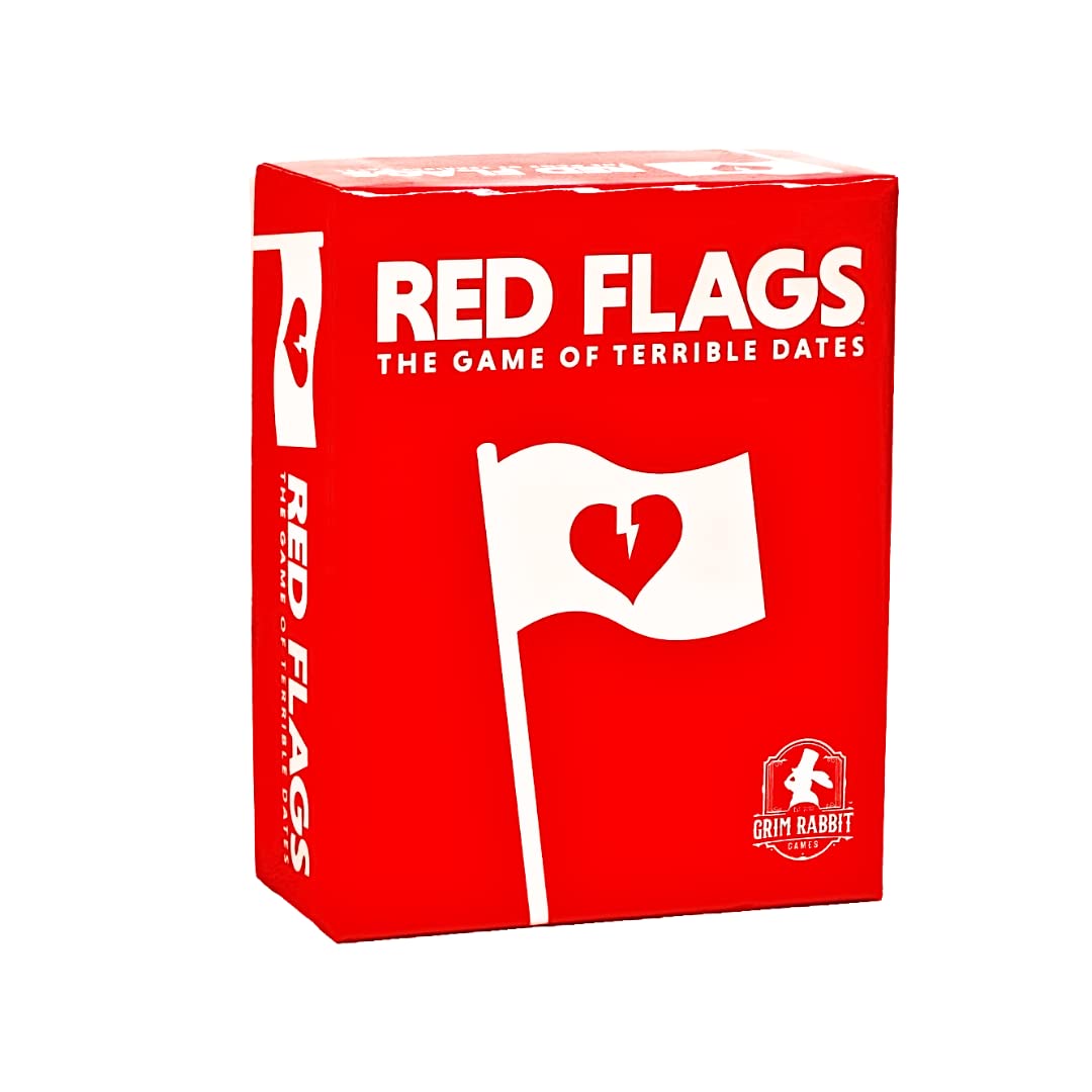 Red Flags: The Ultimate Funny Card Game for Adults | Hilarious Party Game for 3-10 Players | Perfect for Game Nights & Social Gatherings | by Jack Dire, Creator of Superfight