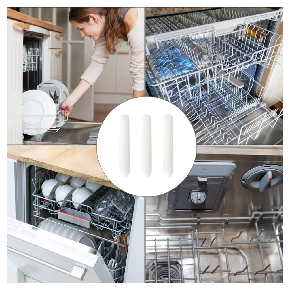 SOLUSTRE 250pcs Dishwasher Rack Protector Caps - Dishwasher Tine Covers, Cord & Screw Thread Protectors, Prong Jacket Tips - Prevent Scratches & Damage to Dishes (For Bosch, Whirlpool, KitchenAid Dishwashers) - Perfect for Home, Restaurant & Commercial Use