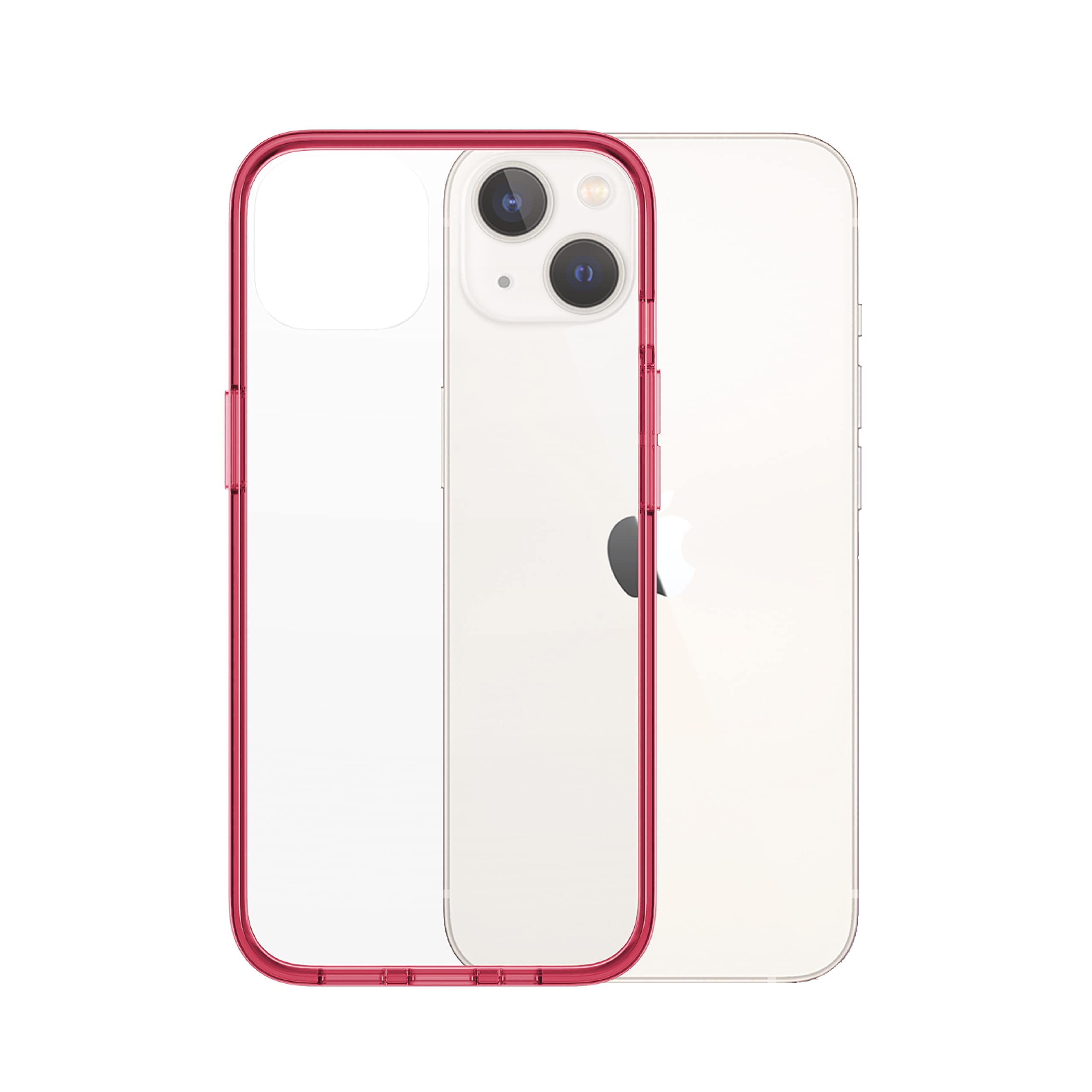 Military-Grade Shockproof iPhone 13 Case - Panzer Glass ClearCaseColor Strawberry Limited Edition | Ultra-Durable Hard Case with Military Protection | Perfect for Outdoor Adventures, Travel & Everyday Use