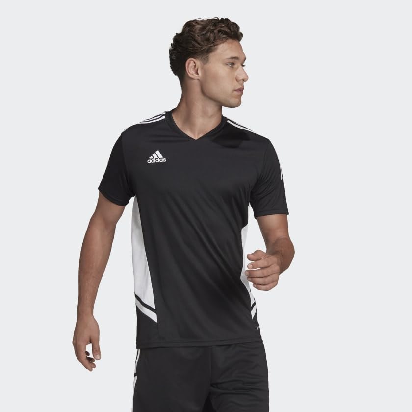 adidas Men's Condivo 22 Soccer Jersey - Lightweight Breathable Football Shirt for Training & Matches - Perfect for Club, Team Sports & Casual Wear