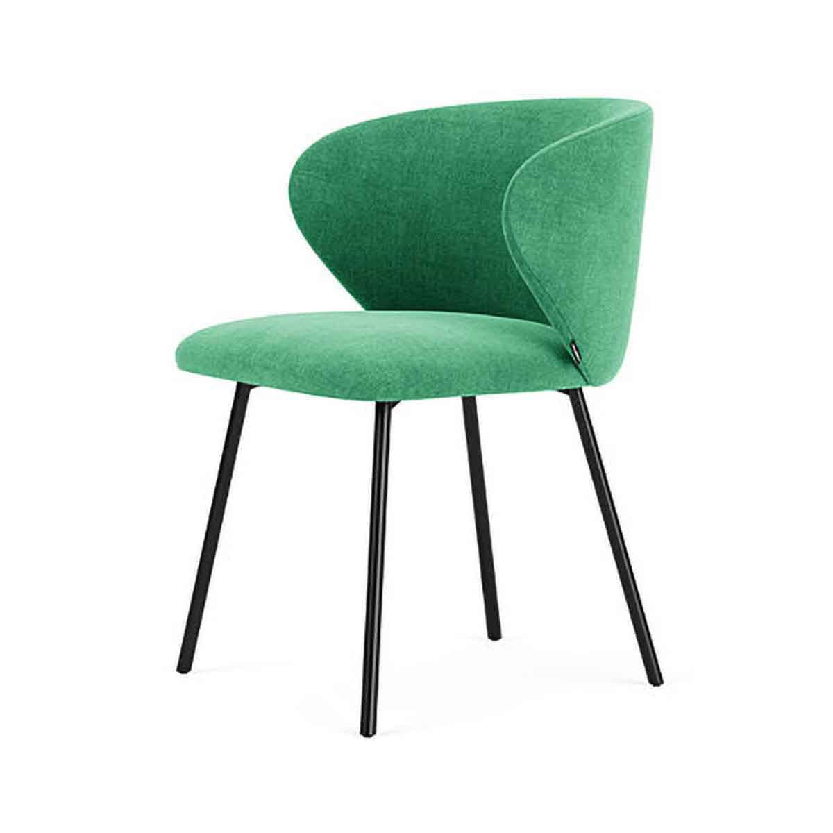 Ellie Fabric Dining Chair - Modern Upholstered Seat for Kitchen, Dining Room & Office - Comfortable & Stylish Home Furniture