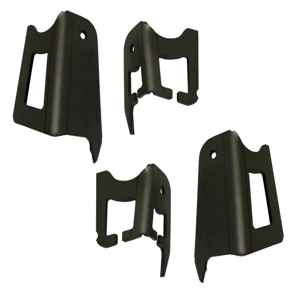 2005-2015 Toyota Tacoma Weld-On Upper Coil Bucket Tower Gussets - Heavy Duty Suspension Reinforcement for Off-Roading & Performance Upgrades