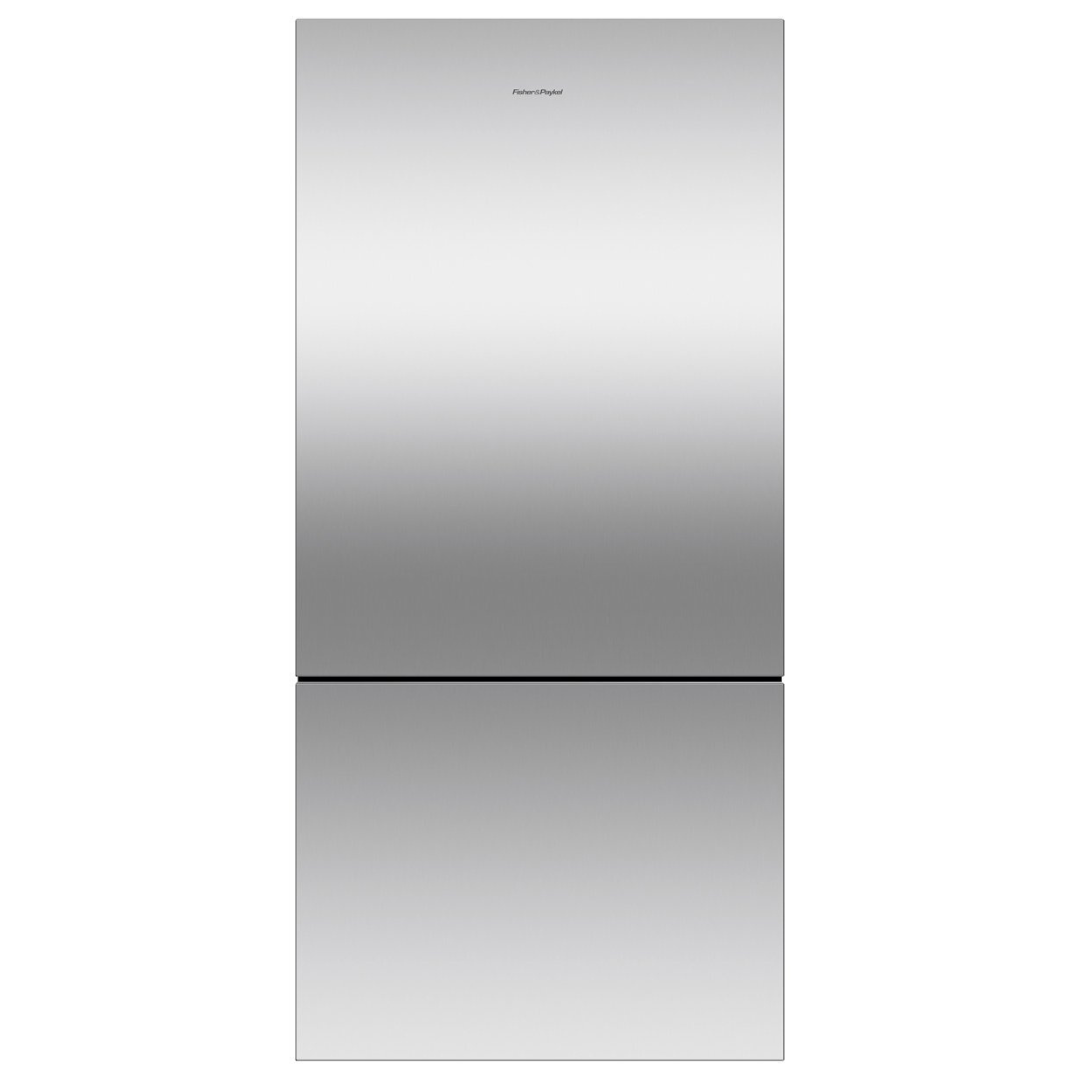 Fisher & Paykel 494L Bottom Mount Refrigerator with ActiveSmart Technology - Stainless Steel RF522BRPX6 | Energy Efficient French Door Fridge for Modern Kitchen & Open Plan Living Spaces