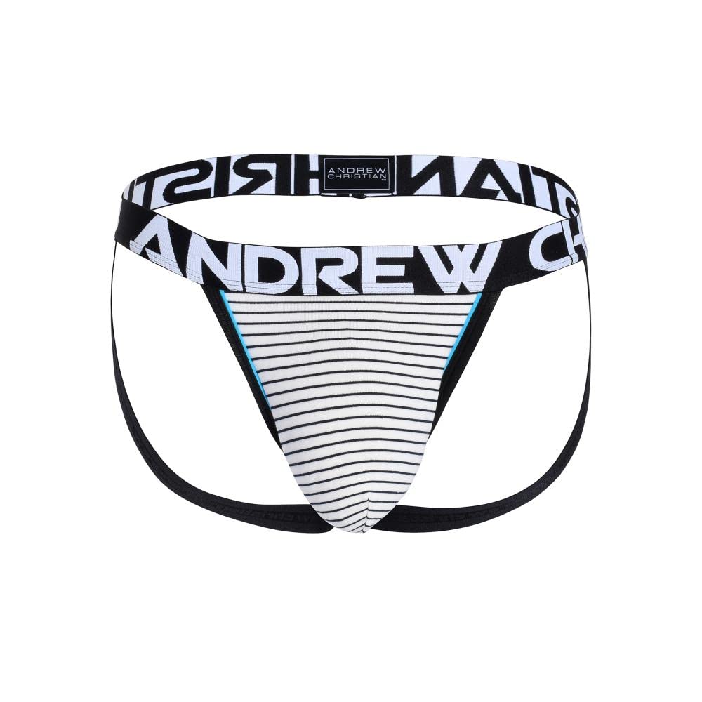 Andrew Christian Candy Hearts Air Jock Strap - Almost Naked Sheer Brief for Men | Perfect for Valentine's Day, Intimate Moments & Sensual Wear