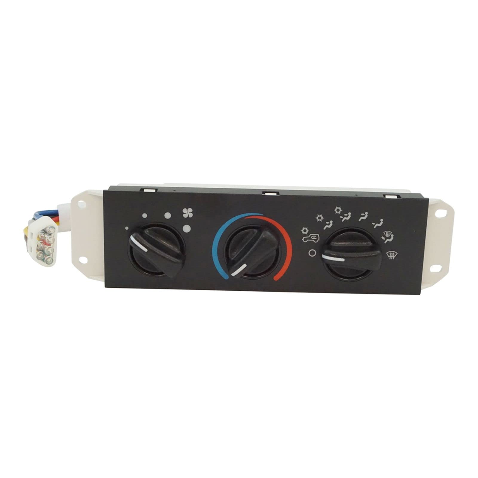 Jeep Wrangler TJ HVAC AC Heater Control Panel with Blower Motor Switch - Replacement Part for Climate Control System - Perfect for Off-Roading & Daily Commuting