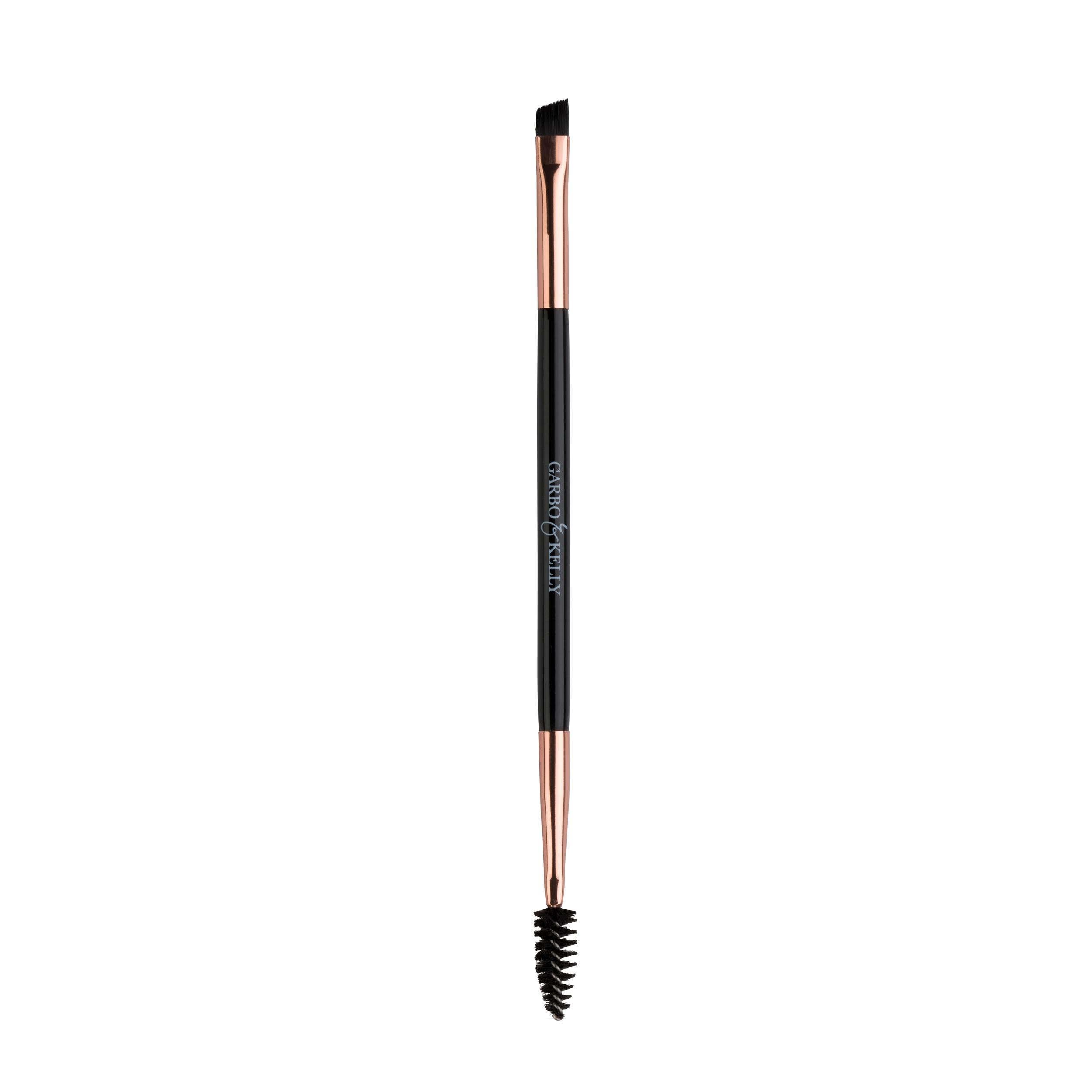 Best Eyebrow Brush for Perfect Brows - Professional Angled Brow Brush with Spoolie - Ideal for Makeup, Grooming & Styling