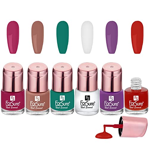 Hot Magenta , Solid Purple ,Nude Line ,Sleek White ,Positive Green ,Party Red