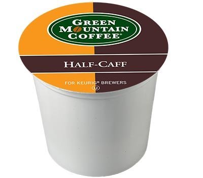 Green Mountain Coffee Half-Caff Medium Roast K-Cup Pods - 24 Count (3 Pack) for Keurig Brewers | Perfect for Home & Office Coffee Break | Low Acid Smooth Flavor