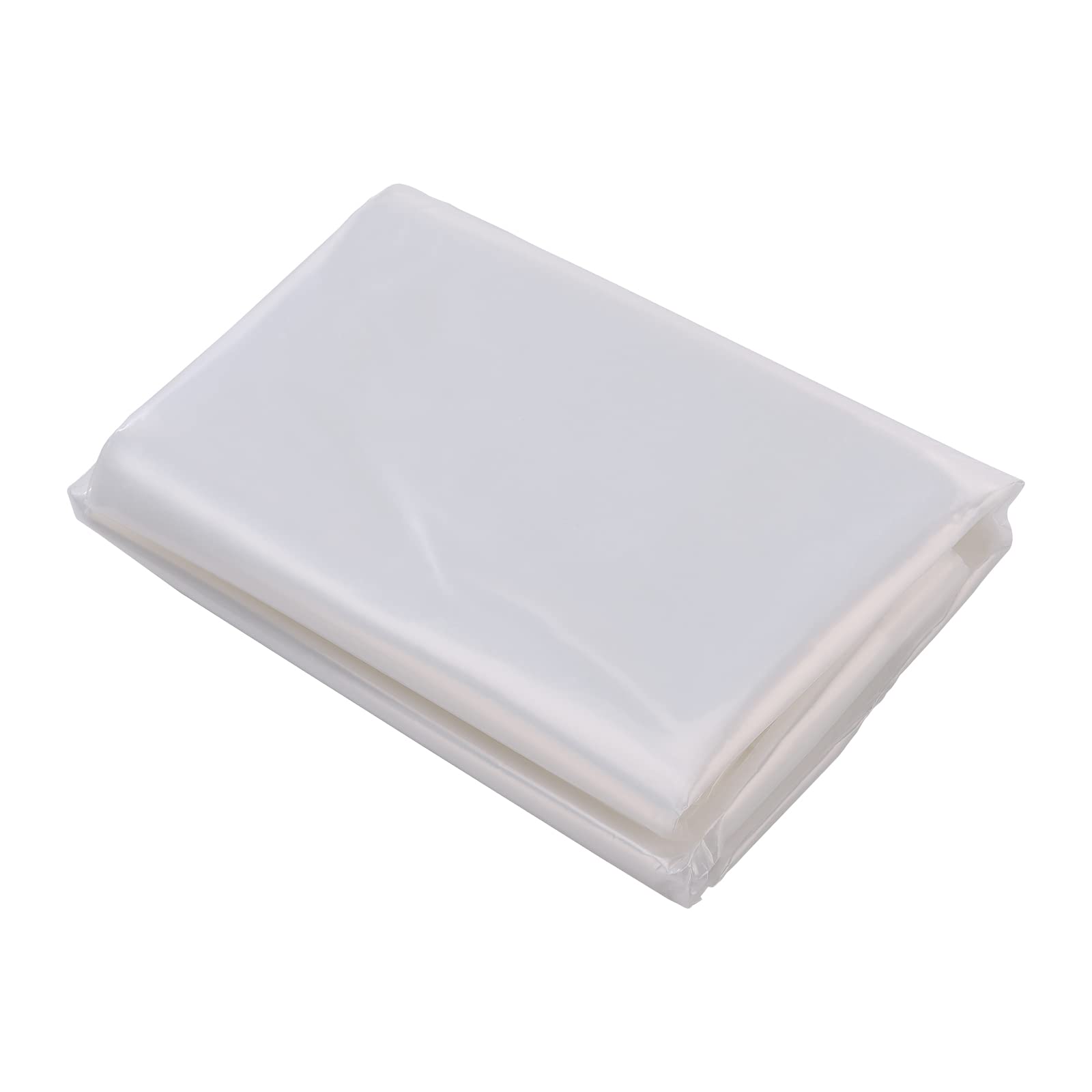 HXRZZG Clear Plastic Greenhouse Film - 9.8x32.8ft Polyethylene Plant Cover Sheeting for Gardening, Farming & Agriculture | UV-Resistant, Durable Protection for Plants, Vegetables & Flowers in Greenhouses, Tunnels & Raised Beds