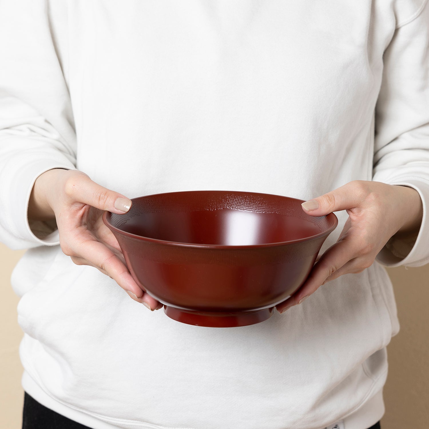 EBM PBT Resin Noodle Bowl - 7.8 Inch Heat-Resistant Microwave Safe Asian Soup Bowl for Ramen, Pho & Udon - Perfect for Home, Restaurant & Meal Prep