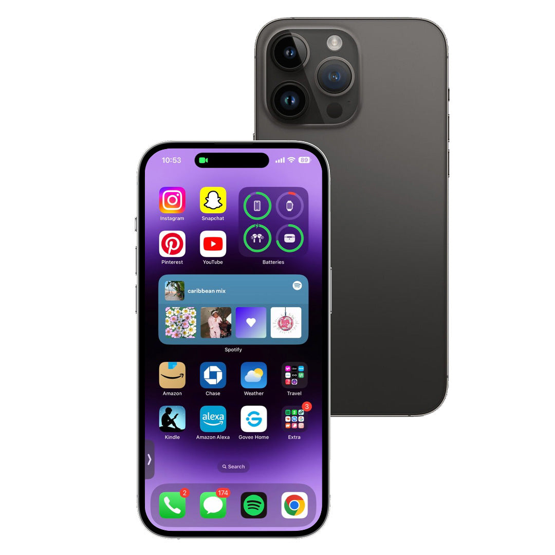 iPhone 14 Pro 1TB Unlocked Smartphone - Latest Apple iOS, 48MP Camera, A16 Bionic Chip - Perfect for Photography, Gaming & Business Use